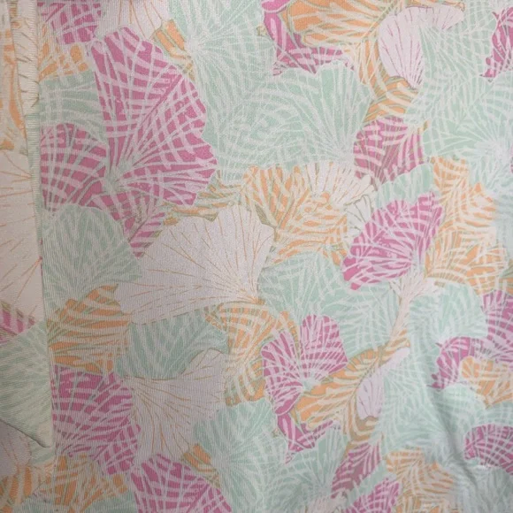 Pebble beach Blue Glass 16.5 " Skort With Bow Colorful Ocean print Golf Skirt M - Picture 3 of 9